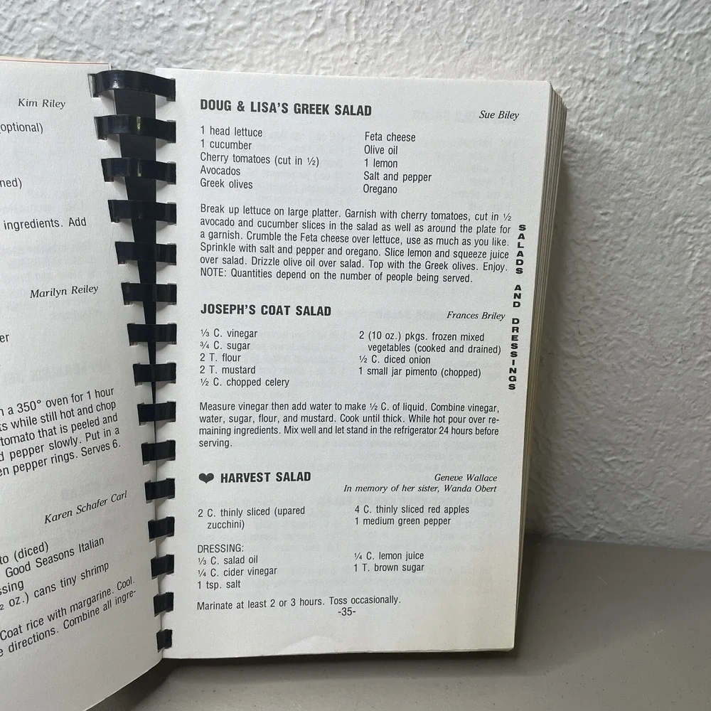 1870-1995 PRESCOTT IOWA 125 YEARS Of Good‎ Home Cooking - 556 Pages Spiral Bound